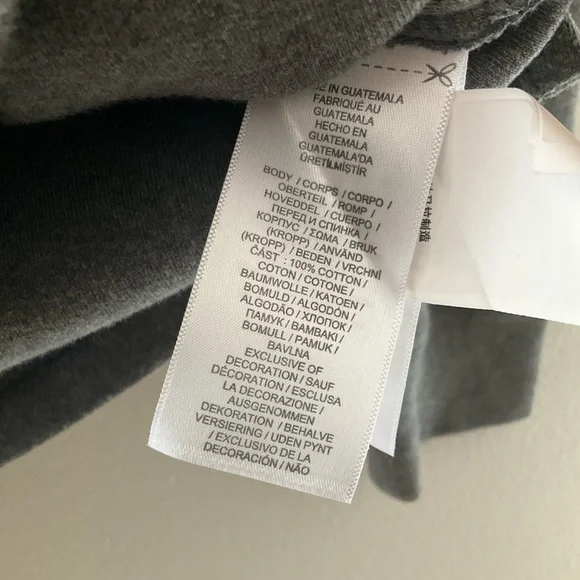 Ralph Lauren Gray Kids Zip-Up Top Size M (10-12) - Picture 7 of 9